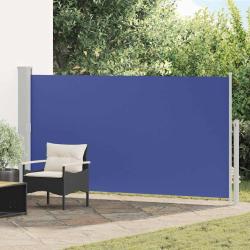 Auvent lat&eacute;ral r&eacute;tractable de patio 170x300 cm Bleu