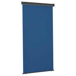 Auvent lat&eacute;ral de balcon 125x250 cm Bleu