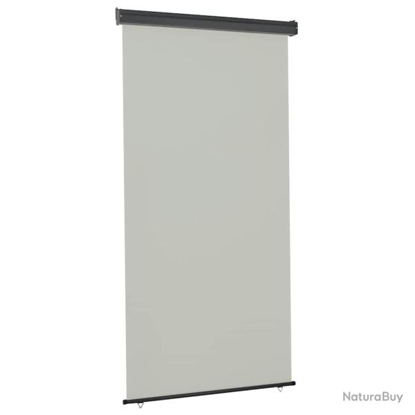 Auvent lat�ral de balcon 125x250 cm Gris