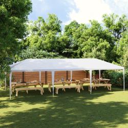 Tente de r&eacute;ception 4 x 9 m Blanc