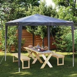 Tente de r&eacute;ception professionnelle 2,5x2,5 m Anthracite 90 g/m&sup2;