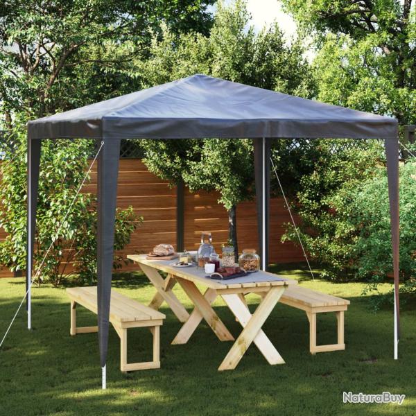 Tente de r�ception professionnelle 2,5x2,5 m Anthracite 90 g/m�