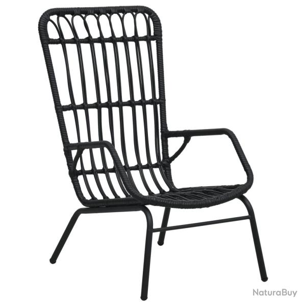 Chaise de R�sine tress�e Noir