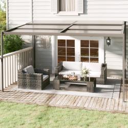 Belv&eacute;d&egrave;re avec toit Anthracite 4x3x2,5 m Aluminium et acier