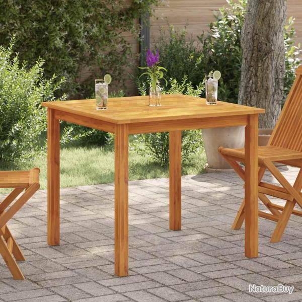 Table de 85x85x74 cm Bois d'acacia massif