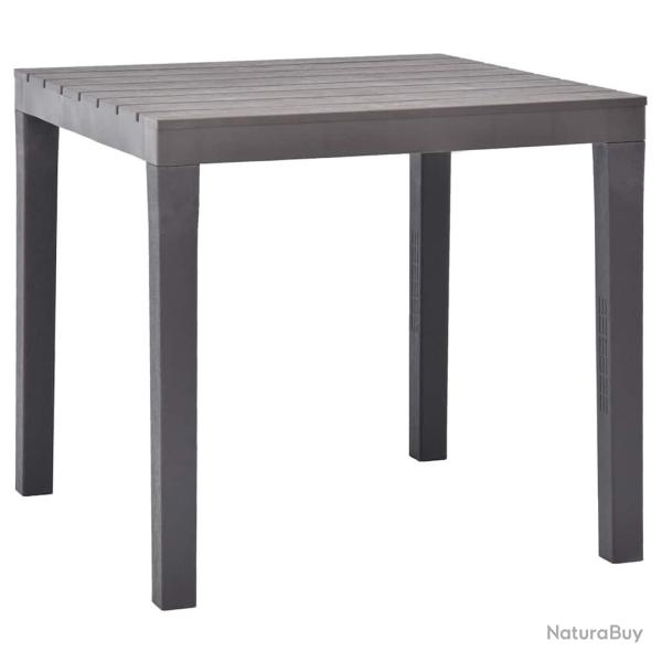 Table de Moka 78x78x72 cm Plastique