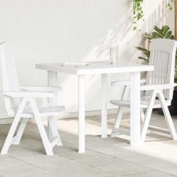 Table de Blanc 80x75x72 cm Plastique
