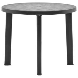 Table de Anthracite 89 cm Plastique