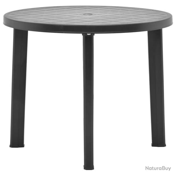 Table de Anthracite 89 cm Plastique