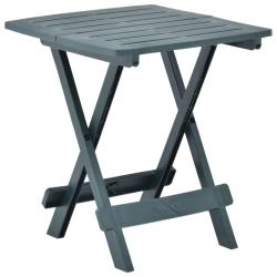 Table pliable de vert 45x43x50 cm plastique