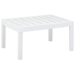 Table de Blanc 78x55x38 cm Plastique
