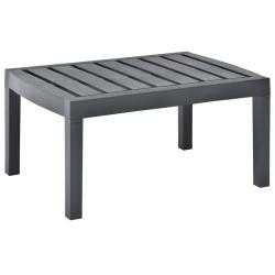 Table de Anthracite 78x55x38 cm Plastique