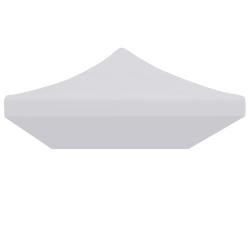 Toit de tente de r&eacute;ception 3 x 6 m Blanc
