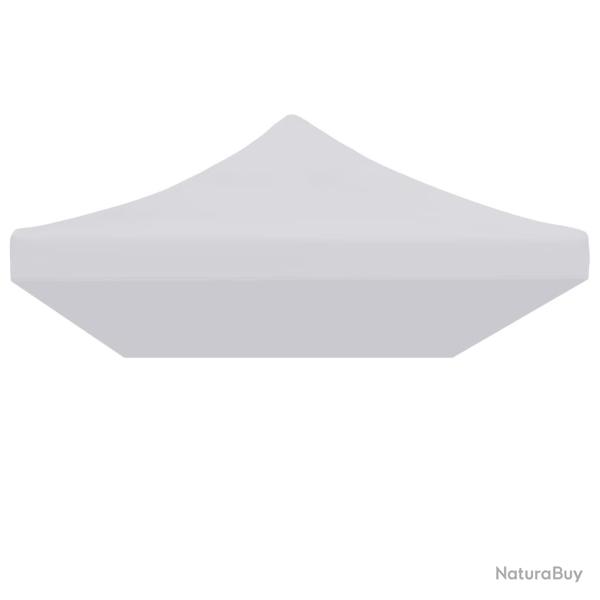 Toit de tente de r�ception 3 x 6 m Blanc
