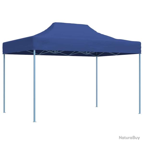 Tentes de f�te 17 pcs Bleu avec cadre bleu Tissu Oxford