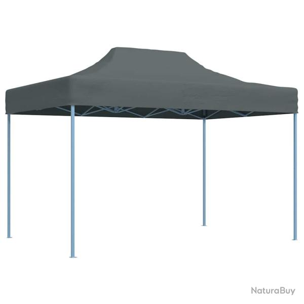 Tentes de f�te 17 pcs Anthracite avec cadre bleu Tissu Oxford