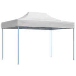 Tentes de f&ecirc;te 13 pcs Blanc avec cadre bleu Tissu Oxford