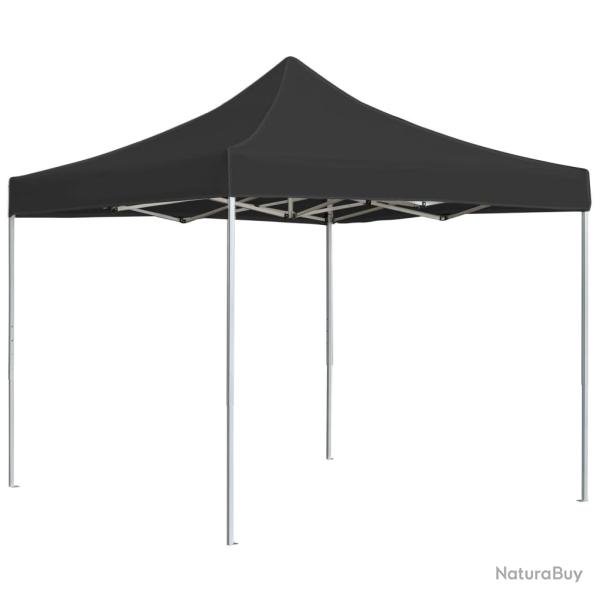 Tente de r�ception pliable Aluminium 2 x 2 m Anthracite