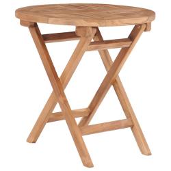 Table pliable de 45 cm Bois de teck solide