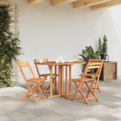 Table pliable de papillon 120x70x75 cm Bois teck solide