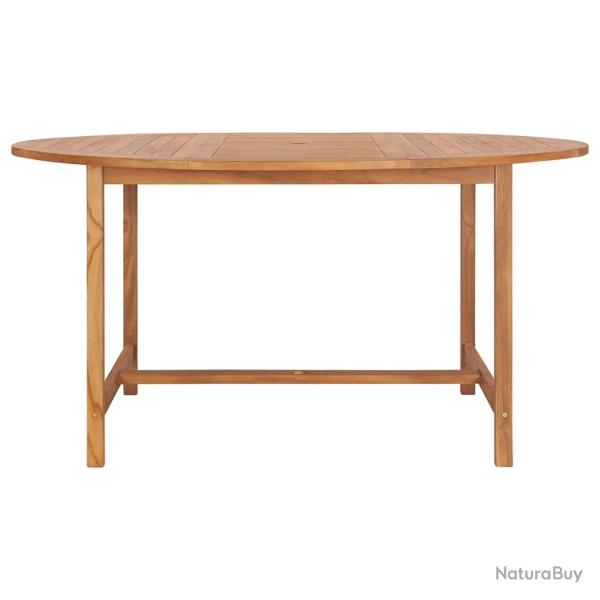 Table de 150x76 cm Bois de teck solide