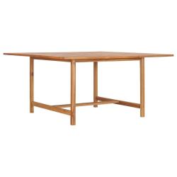 Table de 150x150x76 cm Bois de teck solide