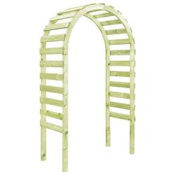 Pergola de 130x60x230 cm Bois de pin impr&eacute;gn&eacute;