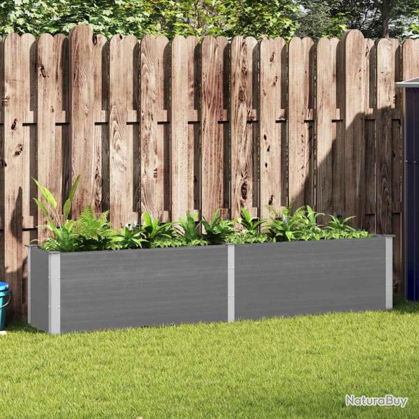 Lit sur�lev� de 250x50x54 cm WPC Gris