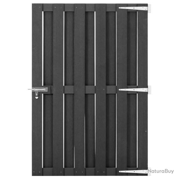 Portillon WPC 100x150 cm Gris