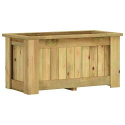Jardini&egrave;re sur&eacute;lev&eacute;e 100x50x50 cm Bois de pin impr&eacute;gn&eacute;
