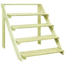 Support de jardini&egrave;re 80x80x80 cm Bois de pin impr&eacute;gn&eacute;