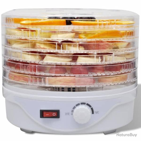 D�shydrateur avec 6 plateaux empilables (ronds)