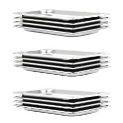 R&eacute;cipients Gastronorm 12 pcs GN 1/3 20 mm Acier inoxydable