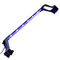 Lampe &agrave; LED d'aquarium avec pinces 55-70 cm Bleu et blanc