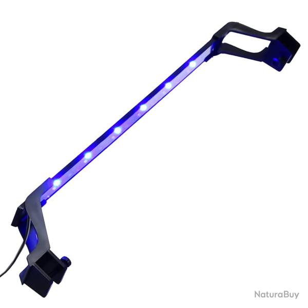 Lampe � LED d'aquarium avec pinces 55-70 cm Bleu et blanc