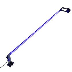 Lampe &agrave; LED d'aquarium avec pinces 115-130 cm Bleu et blanc