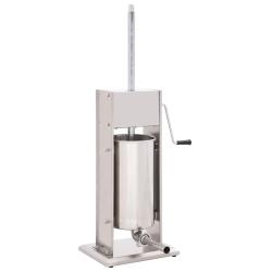 Poussoir &agrave; saucisse manuel Argent&eacute; 15 L Acier inoxydable