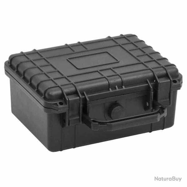 Valise de vol portable Noir 24x19x11 cm PP