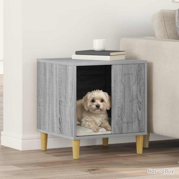Maison pour Chiens Gris 44 x 42 x 49 cm