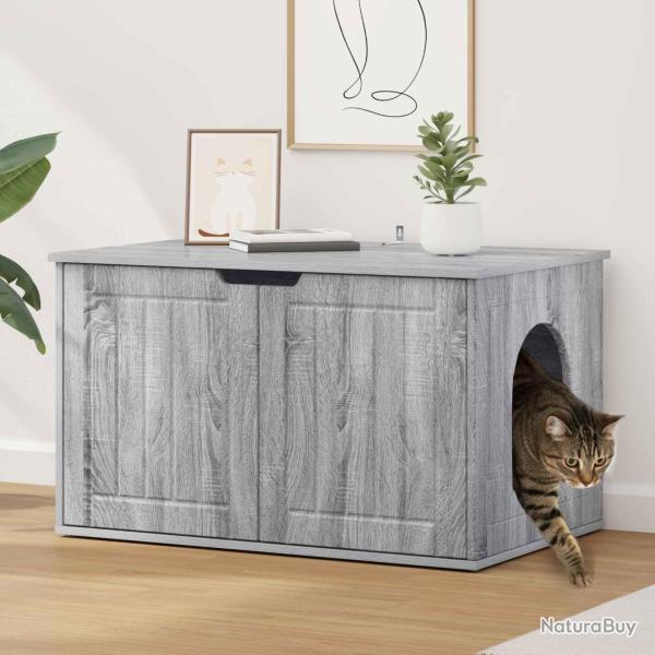 Maison pour chat Gris 85 x 55 x 50,5 cm