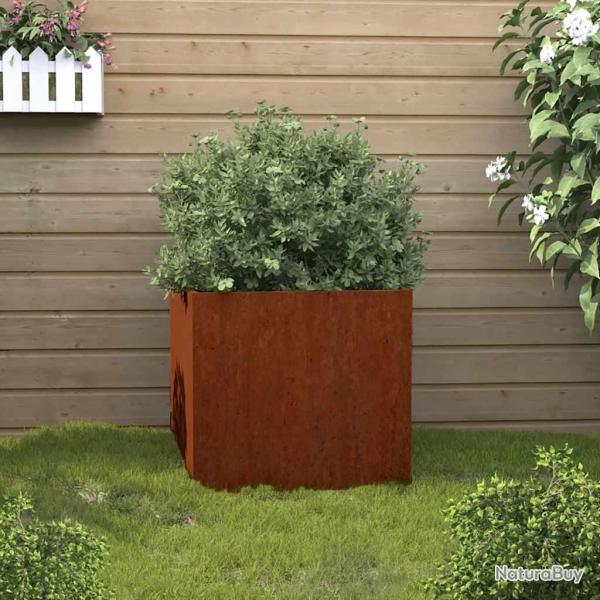 Jardini�re 49x47x46 cm acier corten