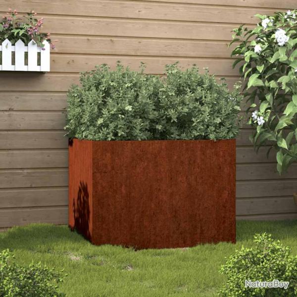 Jardini�re 62x47x46 cm acier corten