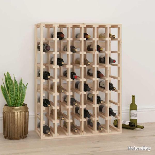 Casier � vin 70x33x94 cm Bois de pin massif