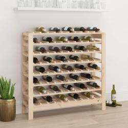 Casier &agrave; vin 109,5x30x107,5 cm Bois de pin massif