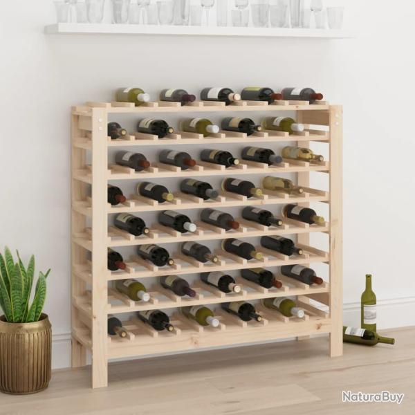 Casier � vin 109,5x30x107,5 cm Bois de pin massif