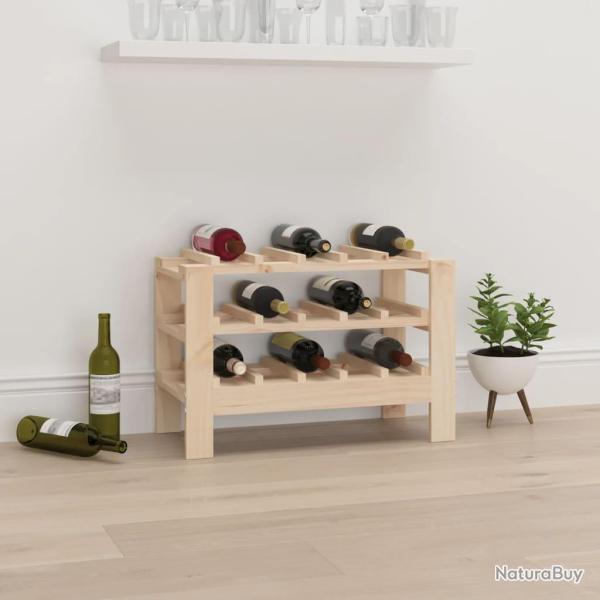 Casier � vin 61,5x30x42 cm Bois de pin massif