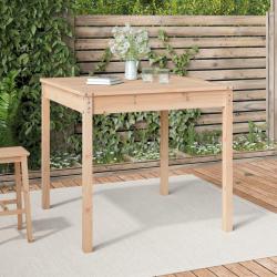 Table de 82,5x82,5x76 cm bois massif de pin
