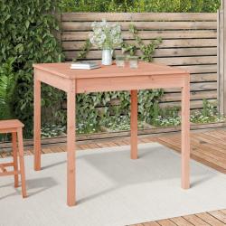 Table de 82,5x82,5x76 cm bois massif de douglas