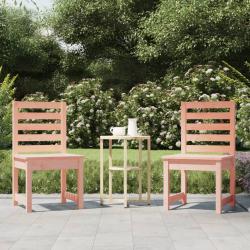 Chaises de lot de 2 50x48x91,5 cm bois massif de douglas