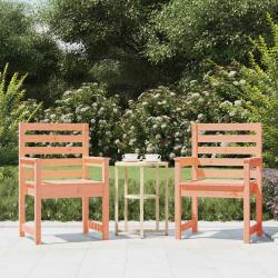 Chaises de lot de 2 60x48x91 cm bois massif de douglas